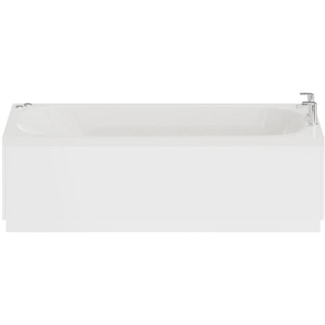 Wholesale Domestic Compact 1700mm X 700mm 12 Jet Chrome V-Tec Single Ended Whirlpool Bath 6 Wholesale Domestic Compact 1700mm X 700mm 12 Jet Chrome V-Tec Single Ended Whirlpool Bath - Image 4