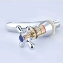 MUFF Single Cold Water Faucet, Single Cold Water Faucet Chrome Basin Faucet For Home Bathroom Toilet Sink Kitchen -Bathroom Supplies Store 76313175 3