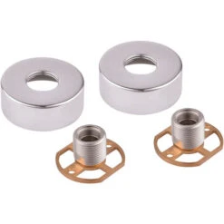 Round Bar Valve Easy Plumb Fixing Kit For Exposed Thermostatic Shower Valve Tap -Bathroom Supplies Store 76756463 2