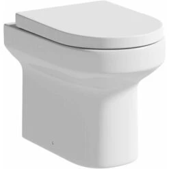 Orchard Wharfe Rimless Back To Wall Toilet And Wrapover Soft Close Toilet Seat -Bathroom Supplies Store 81850771 4