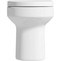 Orchard Wharfe Rimless Back To Wall Toilet And Wrapover Soft Close Toilet Seat -Bathroom Supplies Store 81850771 5