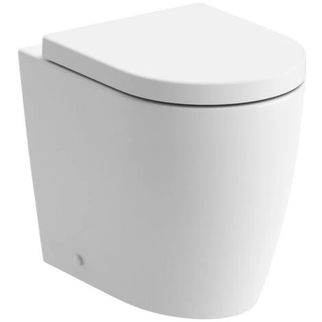 Signature Nazca Back To Wall Rimless Toilet 520mm Projection - Soft Close Seat 3 Signature Nazca Back To Wall Rimless Toilet 520mm Projection - Soft Close Seat