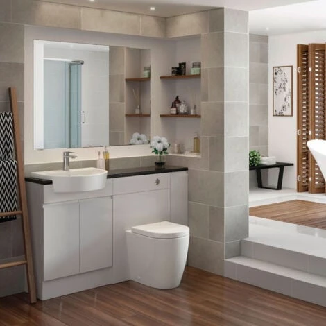 Signature Nazca Back To Wall Rimless Toilet 520mm Projection - Soft Close Seat 5 Signature Nazca Back To Wall Rimless Toilet 520mm Projection - Soft Close Seat - Image 3