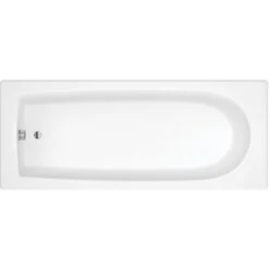 Signature Olympus Rectangular Single Ended Bath 1600mm X 700mm - 0 Tap Hole