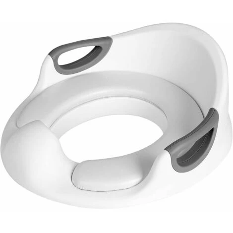 Kids Toilet Reducer Baby Toilet Seat Kids Toilet Seat Non Slip Toilet Reducer Round/Oval Toilet With Handle/Pad/Backrest Easy Clean White 3 Kids Toilet Reducer Baby Toilet Seat Kids Toilet Seat Non Slip Toilet Reducer Round/Oval Toilet With Handle/Pad/Backrest Easy Clean White