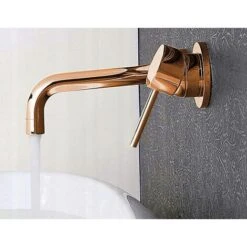 Concealed Basin Faucet Rea Lungo Rose Gold + Box -Bathroom Supplies Store 87084299 3