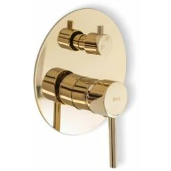 Concealed Shower Set Rea Lungo Gold + Box -Bathroom Supplies Store 87084318 3