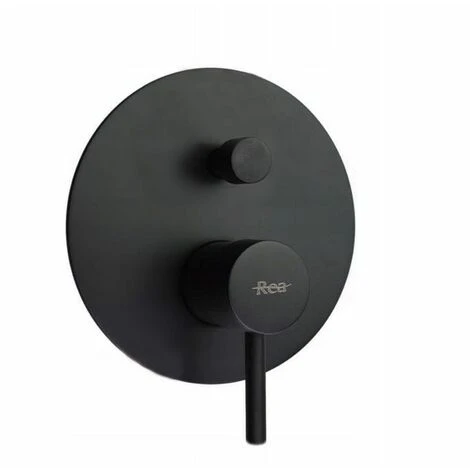 Concealed Shower Set Rea Lungo Black + Box 4 Concealed Shower Set Rea Lungo Black + Box - Image 2