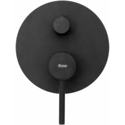 Concealed Shower Set Rea Lungo Black + Box 9 Concealed Shower Set Rea Lungo Black + Box -Bathroom Supplies Store 87084573 3