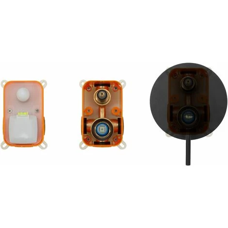 Concealed Shower Set Rea Lungo Black + Box 6 Concealed Shower Set Rea Lungo Black + Box - Image 4