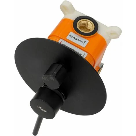 Concealed Shower Set Rea Lungo Black + Box 7 Concealed Shower Set Rea Lungo Black + Box - Image 5