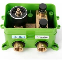 Concealed Shower Set Rea Parker Brush Nickel + Box 11 Concealed Shower Set Rea Parker Brush Nickel + Box -Bathroom Supplies Store 87084820 5