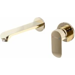 Concealed Basin Faucet Rea Hyper Gold + Box -Bathroom Supplies Store 87084938 3