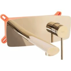 Concealed Basin Faucet Rea Oval Gold + Box