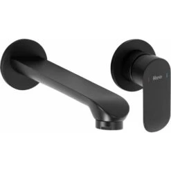 Concealed Basin Faucet Rea Hyper Black + Box