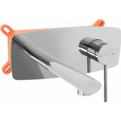 Concealed Basin Faucet Rea Oval Chrome + Box