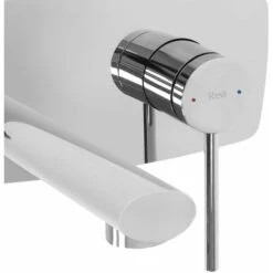 Concealed Basin Faucet Rea Oval Chrome + Box -Bathroom Supplies Store 87084991 3