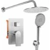 Concealed Shower Set Rea Verso Brush Nickel + Box