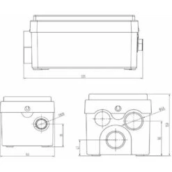 Flo-Force Elite Macerator Lifting Station Waste Pump 2 Inlets Basin Shower Bath -Bathroom Supplies Store 8755448 4