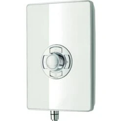 Triton Aspirante Electric Shower 8.5kW Modern White Gloss 5 Spray -Bathroom Supplies Store 8755463 5