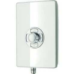 Triton Aspirante Electric Shower 9.5kW White Gloss 3 Spray Modern -Bathroom Supplies Store 8755464 5