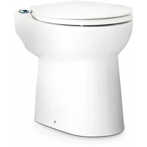 Saniflo Sanicompact Back To Wall Toilet Built-in Macerator Pump 4 Saniflo Sanicompact Back To Wall Toilet Built-in Macerator Pump - Image 2