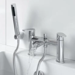 Architeckt Edsberg Bath Shower Mixer Waterfall Tap 9 Architeckt Edsberg Bath Shower Mixer Waterfall Tap -Bathroom Supplies Store 8756122 3