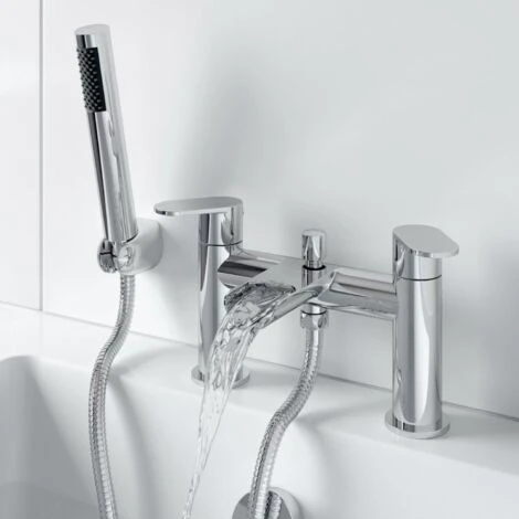 Architeckt Edsberg Bath Shower Mixer Waterfall Tap 5 Architeckt Edsberg Bath Shower Mixer Waterfall Tap - Image 3
