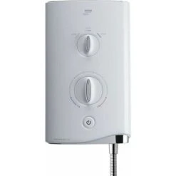 Mira Sport Thermostatic Electric Shower 9.0kW White & Chrome -Bathroom Supplies Store 8756500 3