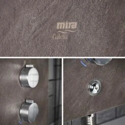 Mira Galena Electric Shower - 9.8kW Slate Effect -Bathroom Supplies Store 8756635 3