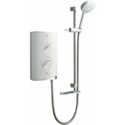 Mira Sport Electric Shower 10.8kW White & Chrome