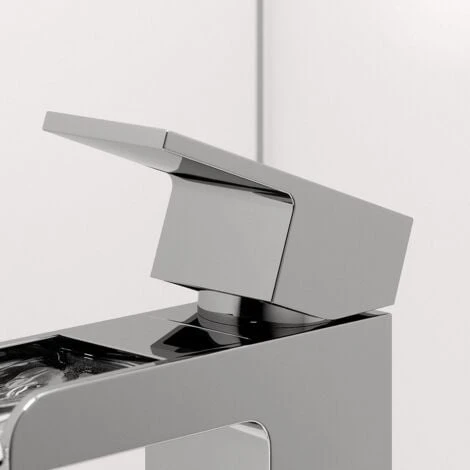 Modern Bathroom Waterfall Mono Basin Sink Mixer Tap Single Lever 6 Modern Bathroom Waterfall Mono Basin Sink Mixer Tap Single Lever - Image 4