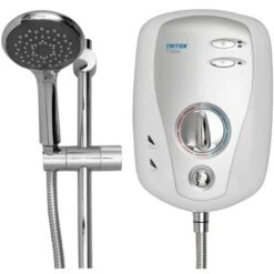 Triton T100xr Electric Shower 8.5kW White & Chrome -Bathroom Supplies Store 8756690 4