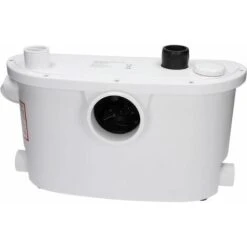 Flo-Force Max Domestic Sanitary Macerator Waste Pump White