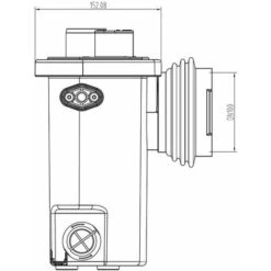 Flo-Force Max Domestic Sanitary Macerator Waste Pump White -Bathroom Supplies Store 8756860 4