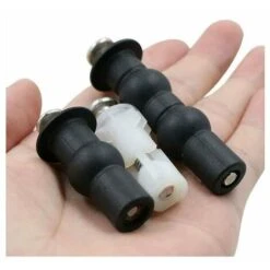 Toilet Lid Fixing Screws - 3 Pairs Toilet Seat Screws Universal Expansion Screws Toilet Seat Screw Accessories -Bathroom Supplies Store 87618961 3