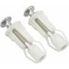 Toilet Seat Cover Screws Easy Install Toilet Seat Fixings, 2 Pieces -Bathroom Supplies Store 87634016 1