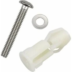 Toilet Seat Cover Screws Easy Install Toilet Seat Fixings, 2 Pieces 10 Toilet Seat Cover Screws Easy Install Toilet Seat Fixings, 2 Pieces -Bathroom Supplies Store 87634016 4