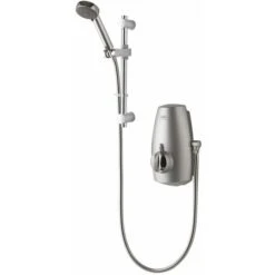 Aqualisa Aquastream Thermostatic Power Shower Satin Chrome