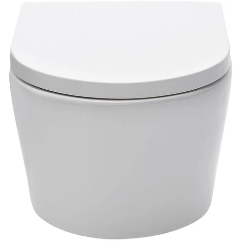 Geberit Toilet Set UP100 Support Frame + SAT Wall-hung Rimless Toilet And Invisible Fixings + Delta20 Matt Chrome Plate 6 Geberit Toilet Set UP100 Support Frame + SAT Wall-hung Rimless Toilet And Invisible Fixings + Delta20 Matt Chrome Plate - Image 4