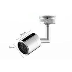Universal Splash Filter Faucet, 720° Swivel Faucet Aerator For Kitchen Bathroom B 7 Universal Splash Filter Faucet, 720° Swivel Faucet Aerator For Kitchen Bathroom B -Bathroom Supplies Store 90739463 2