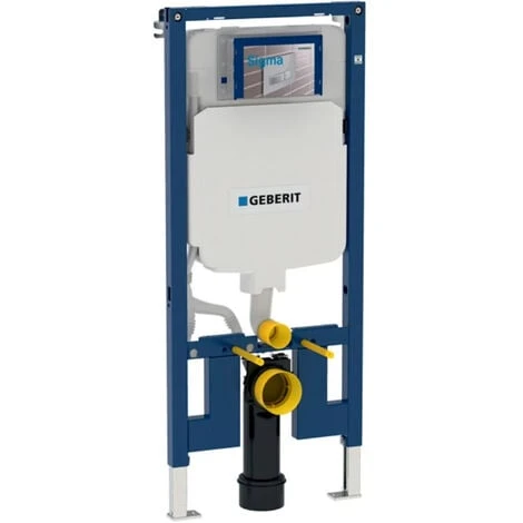 Geberit Duofix Set Extra-flat Support Frame 114 Cm UP720, Space-saving + Two-touch Flush Plate, White And Chrome (111.796.00.1-C) 5 Geberit Duofix Set Extra-flat Support Frame 114 Cm UP720, Space-saving + Two-touch Flush Plate, White And Chrome (111.796.00.1-C) - Image 3