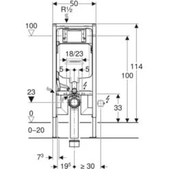 Geberit Duofix Set Extra-flat Support Frame 114 Cm UP720, Space-saving + Two-touch Flush Plate, White And Chrome (111.796.00.1-C) 11 Geberit Duofix Set Extra-flat Support Frame 114 Cm UP720, Space-saving + Two-touch Flush Plate, White And Chrome (111.796.00.1-C) -Bathroom Supplies Store 90868394 5