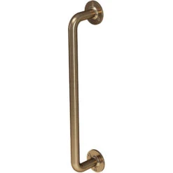 Rothley Grab Rail Antique Brass Bathroom Outdoor Support Handle Disability Aid