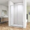 SKY Bathroom Sliding Shower Door Enclosure Cubicle 1500x1900mm 8mm NANO Glass + 1500x700mm Tray Waste Tree -Bathroom Supplies Store 92671761 1