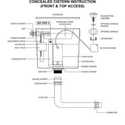 Rimless D Shape Back To Wall Toilet Pan With Soft Close Seat & Concealed Cistern Brushed Brass Plate Button -Bathroom Supplies Store 92871067 4