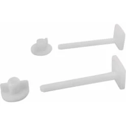 Toilet Seat Fixing With 2 Square Head Screws And 2 Nuts - Plast 6 Toilet Seat Fixing With 2 Square Head Screws And 2 Nuts - Plast -Bathroom Supplies Store 93522757 2