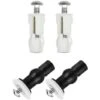 4 Pcs Toilet Seat Hinge Fasteners, Toilet Lid Expansion Screws Toilet Seat Fastener Toilet Seat Screws Set, Toilet Lid Replacement Parts 1 4 Pcs Toilet Seat Hinge Fasteners, Toilet Lid Expansion Screws Toilet Seat Fastener Toilet Seat Screws Set, Toilet Lid Replacement Parts -Bathroom Supplies Store 93528254 1