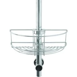 Croydex Rust Free Shower Riser Rail Storage Basket Caddy