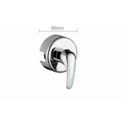 GTA Built-in Shower Mixer Built-in Shower Mixer With 1 Outlet Chrome - 1 Outlet -Bathroom Supplies Store 95721609 4